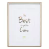 Single picture frame Deknudt S46WG4P1 Brown White 199x259 mm