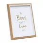 Single picture frame Deknudt S46WG4P1 Brown White 199x259 mm
