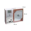 Picture frame set Deknudt S46YK1 White MDF Glass Wood