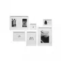 Picture frame set Deknudt S46YK1 White MDF Glass Wood