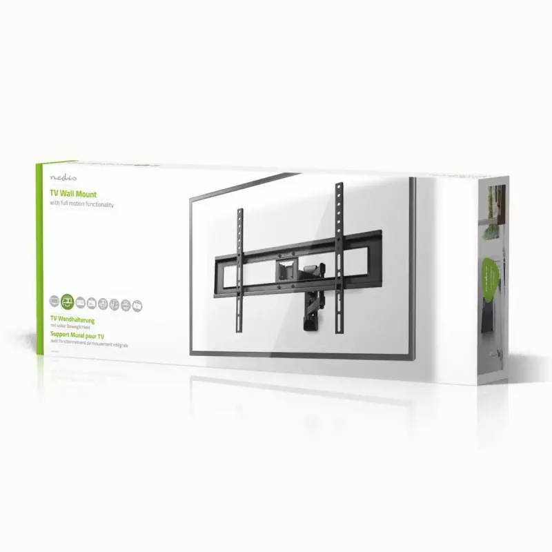 TV mount stand Nedis TVWM1550BK for 94–177.8 cm (37 inch–70 inch) screens, max VESA 600x400, max load 25 kg, black