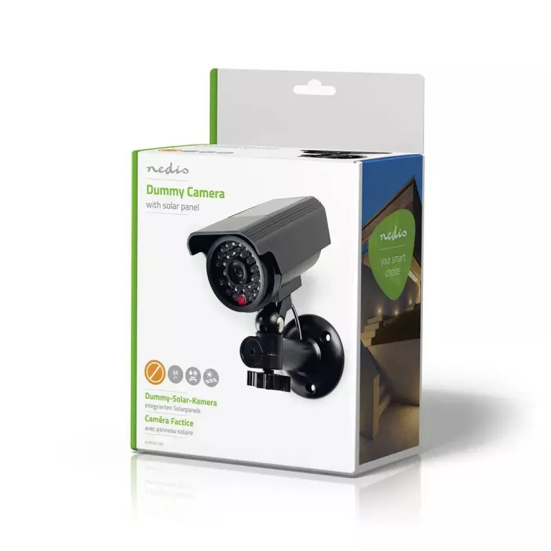 Security camera Nedis DUMCBS10BK — black, compact indoor/outdoor surveillance camera