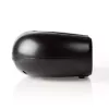 Digital alarm clock Nedis CLAR001BK — LED display, oval, 130×60×100 mm, 220–240 V, FM/AM, black
