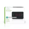 Digital alarm clock Nedis CLAR002BK — LED display, AC 220–240V, 130×80×70 mm, black