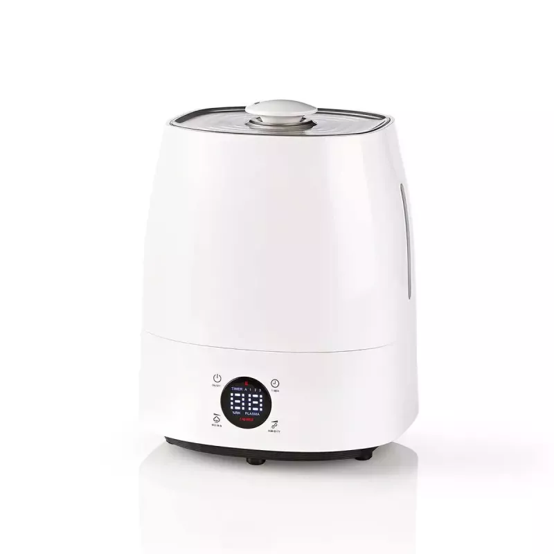Humidifier Nedis HUMI120CWT — White/Grey compact room humidifier