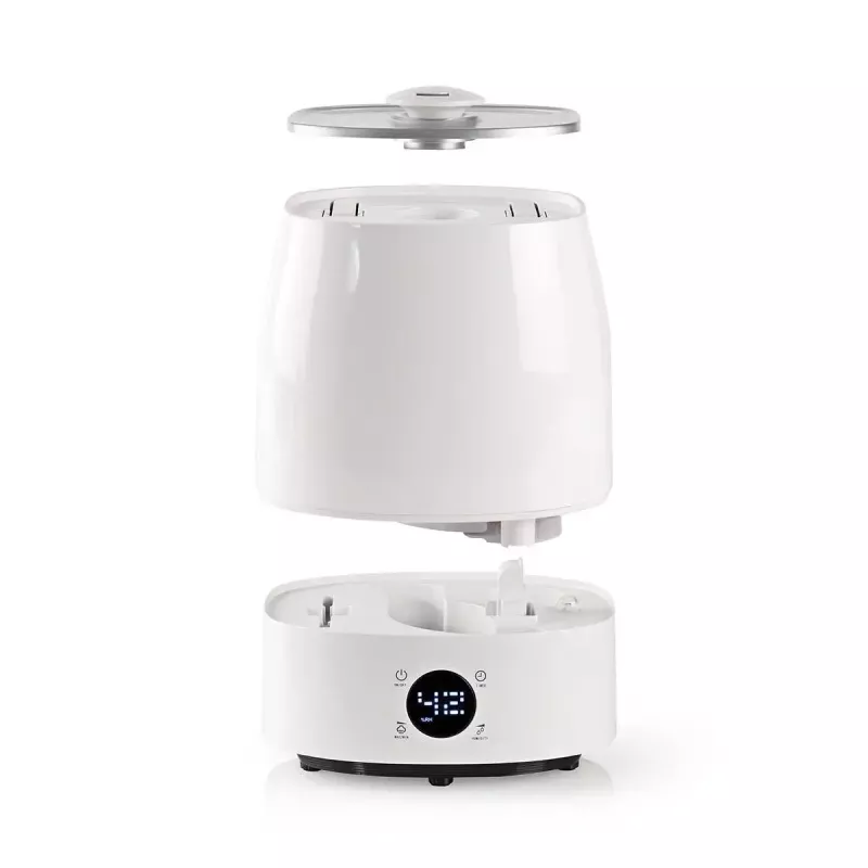 Humidifier Nedis HUMI120CWT — White/Grey compact room humidifier