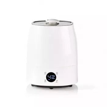 Humidifier Nedis HUMI120CWT — White/Grey compact room humidifier