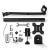 Monitor Mount Nedis MMSIS110BK 81.3 cm 32 inch Black Desk