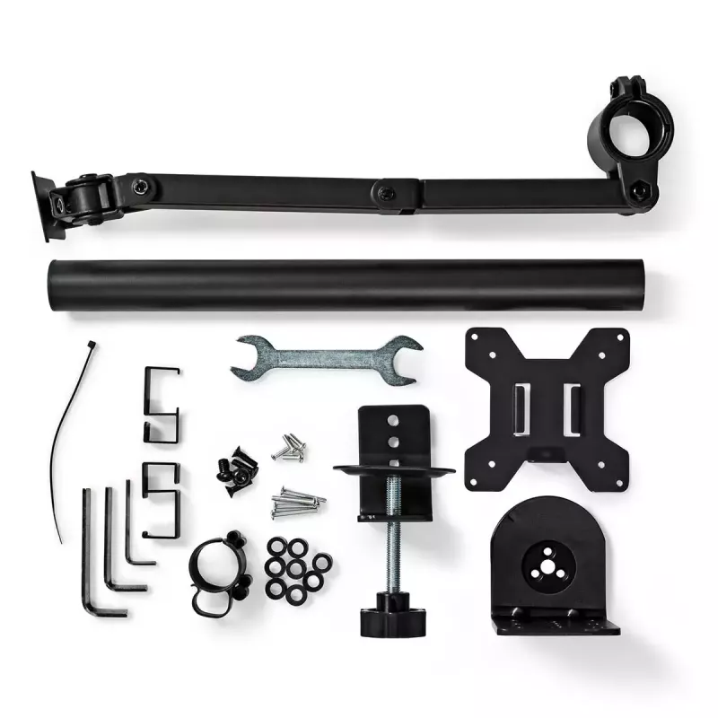 Monitor Mount Nedis MMSIS110BK 81.3 cm 32 inch Black Desk