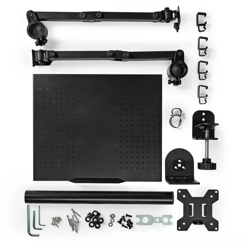 Monitor mount Nedis MMSISNB110BK 81.3 cm 32 inch Desk Black