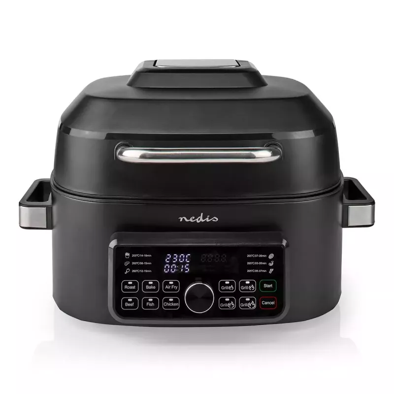 Hot air fryer Nedis KAAFG600BK 6 L 1660 W Black