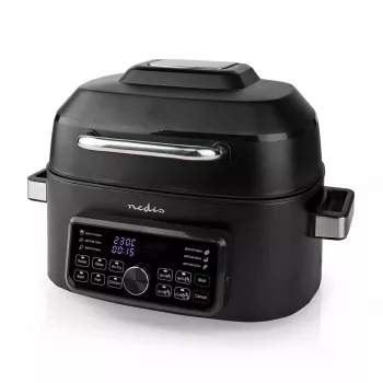 Hot air fryer Nedis KAAFG600BK 6 L 1660 W Black