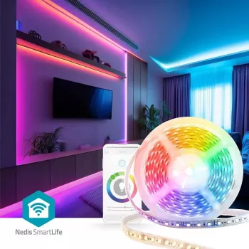LED strip Nedis WIFILS52CRGBW 5 m Wi‑Fi SmartLife RGBW