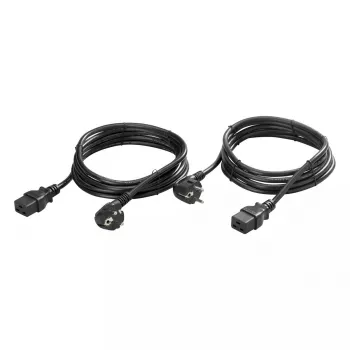 Cable accessory for UPS Eaton CBLATSIN16X2, black, 60×30×50 mm