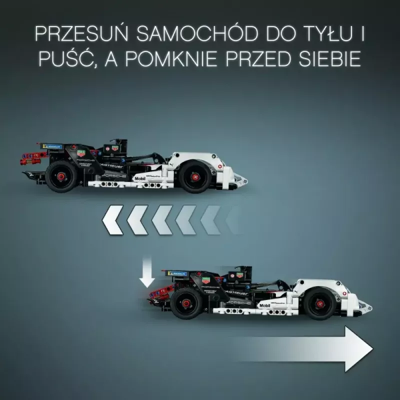 LEGO Brick Set Formula E Porsche 99X Electric model 42137 – construction toy set