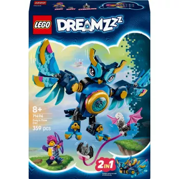 LEGO DreamZzz set 71494 – Zoey's Time Owl with buildable owl and Zoey minifigure