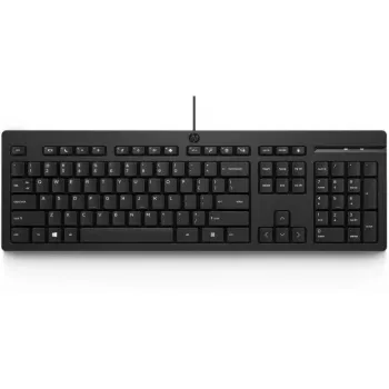 Wired Keyboard HP 125 M27527-L31 — USB connection, international layout