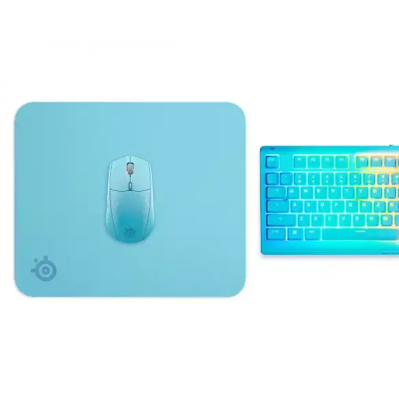 Mouse pad Steelseries QcK M Aqua 320x270mm Microfibre Rubber
