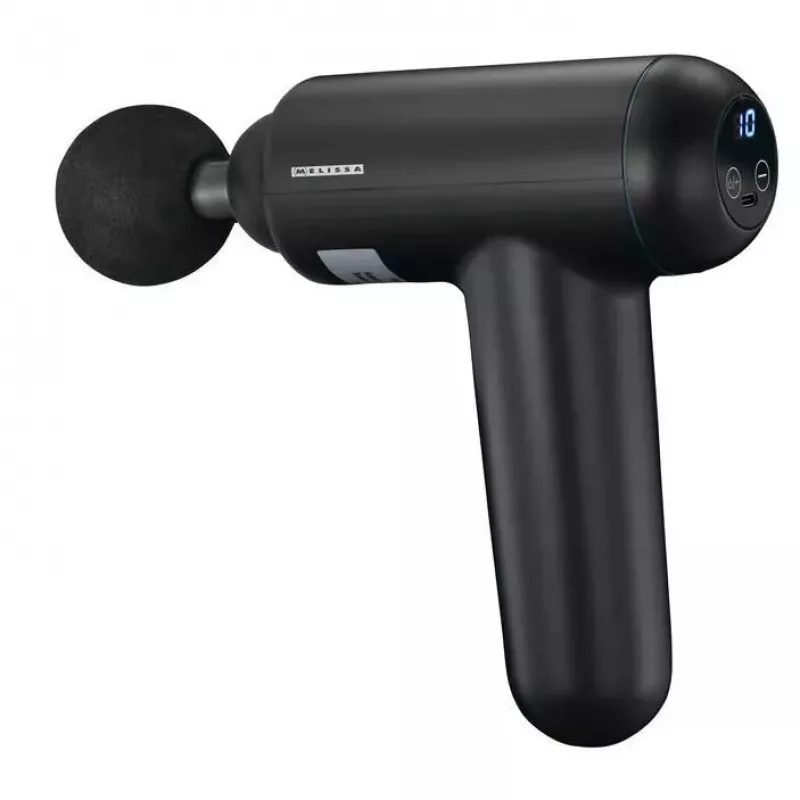 Melissa 16770048 Massage Gun, Black