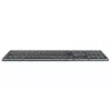 Keyboard LogicKeyboard SKB-TM-UK Full-size USB + Bluetooth, QWERTY UK English, Titanium