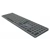 Keyboard LogicKeyboard SKB-TM-UK Full-size USB + Bluetooth, QWERTY UK English, Titanium