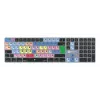 Full-size Bluetooth keyboard LogicKeyboard LKB-MCOM4-TM — QWERTY German layout, 109 keys, Grey Titanium