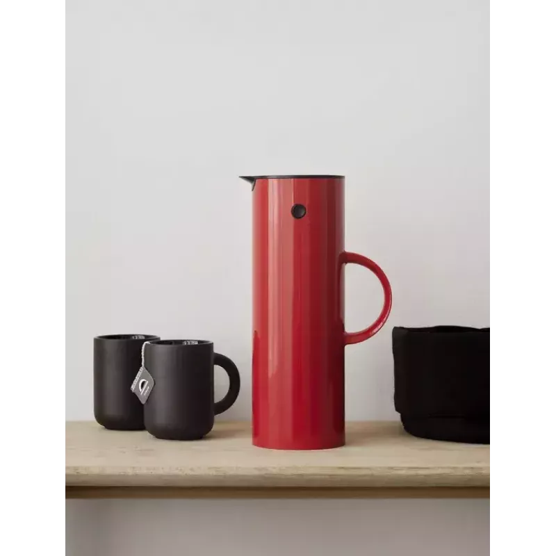 Vacuum Flask Stelton EM77 1L Red Camping Daily Usage