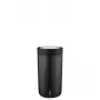Stelton To Go Click 200 ml Black Stainless Steel Travel Mug