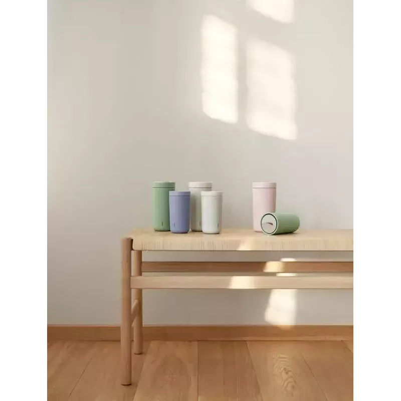 Stelton To Go Click 400 ml Pink Polypropylene Stainless Steel