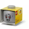 Storage Head 'Zombie' mini by room copenhagen — LEGO-compatible storage head, gray