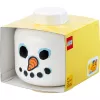 Storage Head Snowman large by room copenhagen — LEGO-compatible toy storage container, white