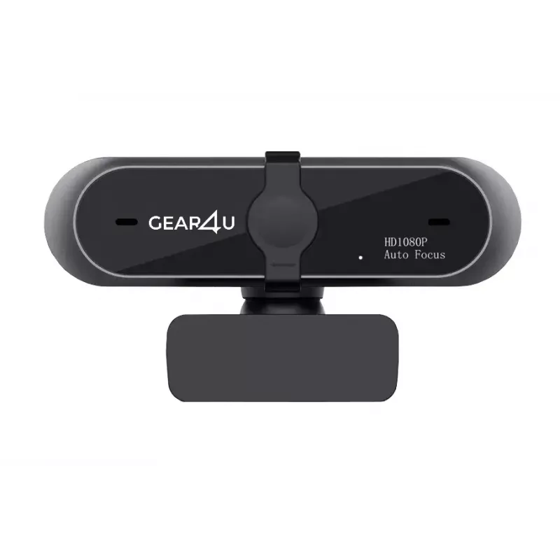 Webcam Gear4U T1WC73PRO 1920x1080 USB 2.0 Black