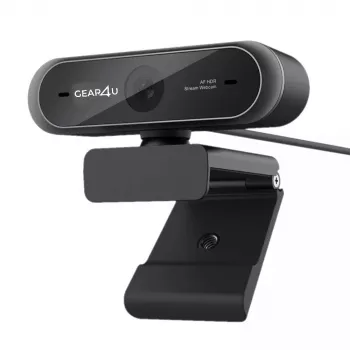 Webcam Gear4U T1WC73PRO 1920x1080 USB 2.0 Black
