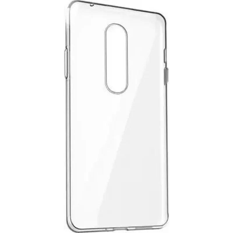 Clear back cover X-SHIELD for OnePlus 8 — slim lightweight protective case, transparent