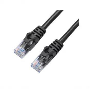 Networking cable X-Shield XS-CAT6-UUTP-BLK-1M Black U/UTP 1m