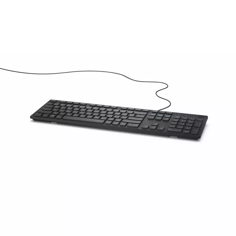 Keyboard DELL KB216 USB QWERTZ German Black