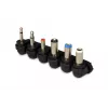 Power adapter IBOX IZU1A indoor 100–240V black, 75×35×43 mm