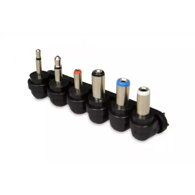 Power adapter IBOX IZU1A indoor 100–240V black, 75×35×43 mm