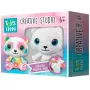 Creative Studio coloring set by Stnux — panda plush toy for coloring, craft kit STN7878