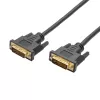 Akyga AK-AV-02 DVI-I Dual Link Cable 24+5 Pin, 1.8 m, Black