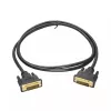 Akyga AK-AV-02 DVI-I Dual Link Cable 24+5 Pin, 1.8 m, Black