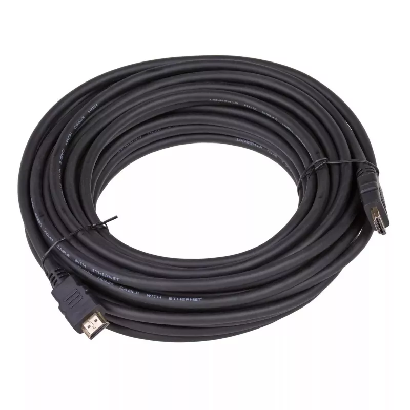 Akyga AK-HD-150A HDMI 1.4 Cable, High Speed with Ethernet, 15 m, Black