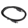 Akyga AK-AV-10 DisplayPort Cable, Male to Male, Gold-Plated Plugs, 1.8 m, Black