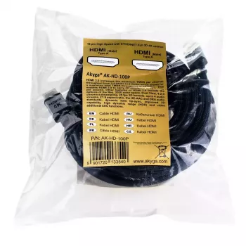 HDMI Cable Akyga AK-HD-100P 10m
