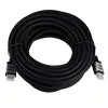 Akyga AK-HD-100P HDMI 2.0 Cable, Braided, PRO Series, 10 m, Black