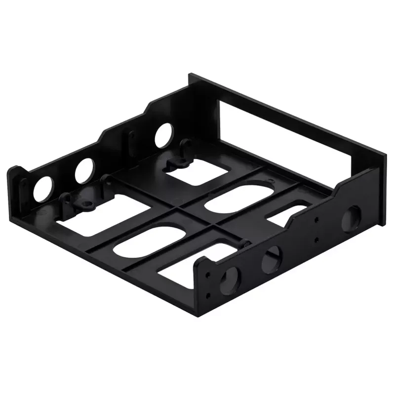 Akyga AK-CA-50 Drive Bay Adapter, External 5.25-inch to External 3.5-inch, Black