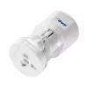 Power adapter Akyga AK-AD-61 — indoor 110–240V, compact white 48×48×86 mm