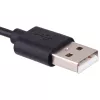 Akyga AK-SW-18 USB Charging Clip Cable for Garmin Forerunner 230 / 235 / 630 / 645 / 735XT, 1 m, Black