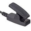 Akyga AK-SW-18 USB Charging Clip Cable for Garmin Forerunner 230 / 235 / 630 / 645 / 735XT, 1 m, Black