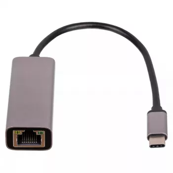 Network-to-USB adapter Akyga AK-AD-65 — RJ-45 to USB 3.2 Gen 1 (1 Gbit/s)